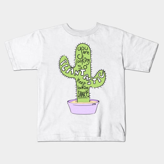 Complimentary Cactus Kids T-Shirt by LaurenPatrick